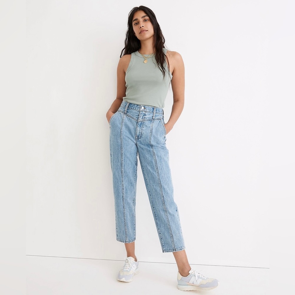 Balloon Jeans in Verner Wash: Seamed Edition